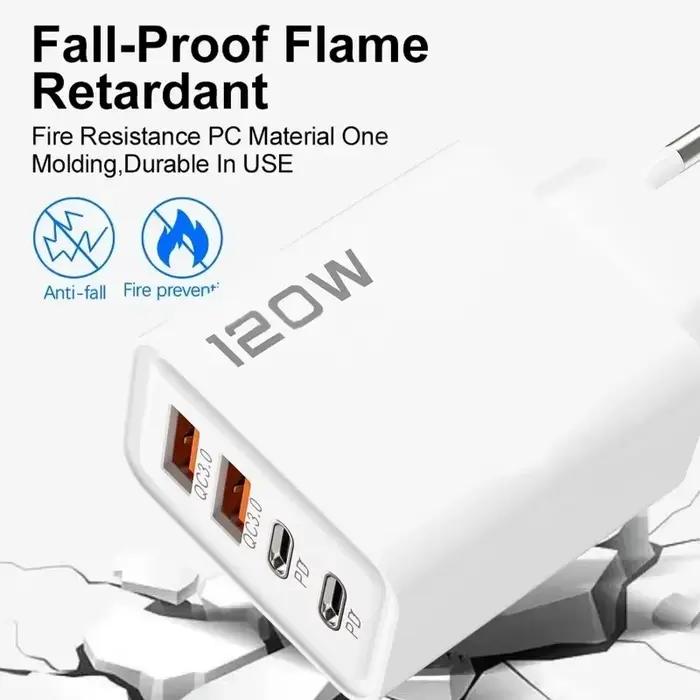 Chargeur USB Type C à charge rapide 120W