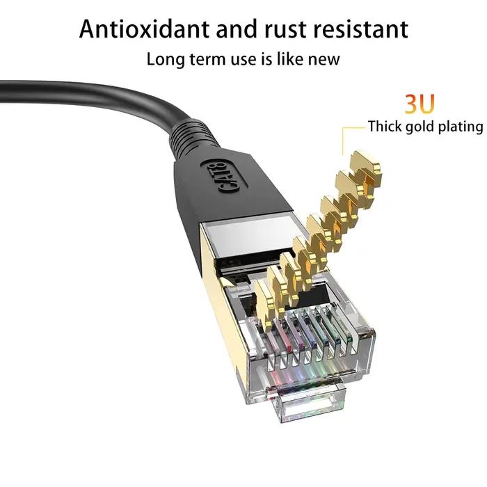 Câble Ethernet UGOURD Cat8 à faible latence