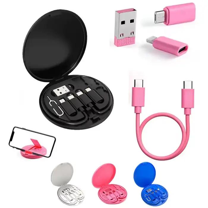 Kit de câble de Charge et de données USB C multifonction Multiport 6 en 1
