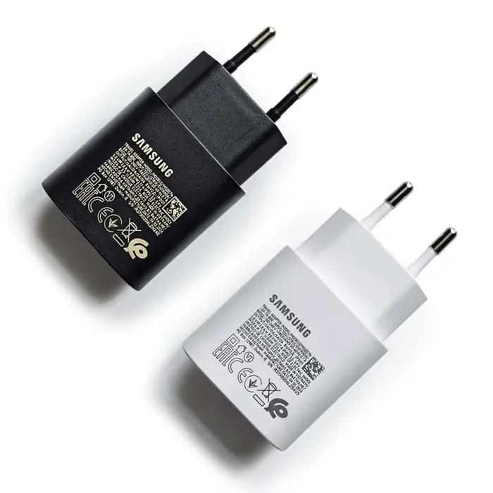 Chargeur super rapide 25W pour Samsung Galaxy S24 FE S24 Ultra S23 S22 Flip compatibles Galaxy A55 A35 A15 A06 occasions spéciales