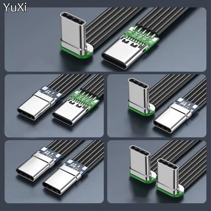 Câble plat Flexible USB 3.1 type-c 40K 60Hz