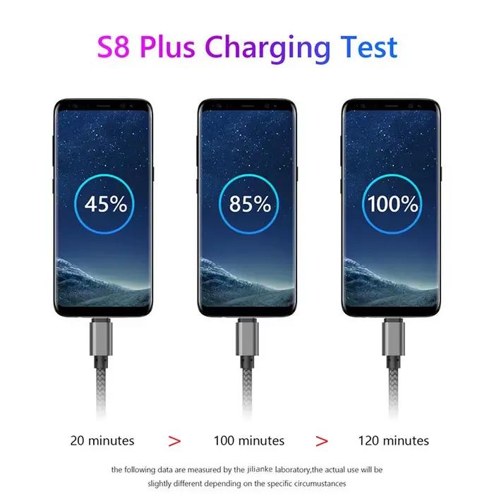 Câble Micro USB synchronisation de données 2A charge rapide 1/3/5 pièces