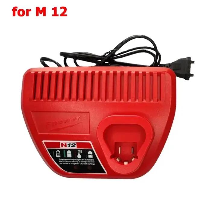 Chargeur de batterie universel pour outils électriques Milwaukee compatible 12V 14.4V 18V occasions bricolage construction métallerie