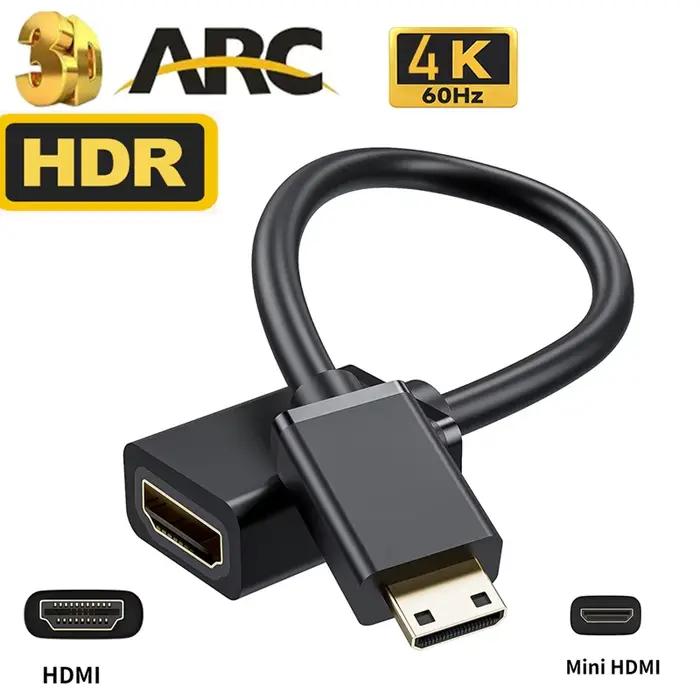 Mini câble HDMI 4K 60Hz