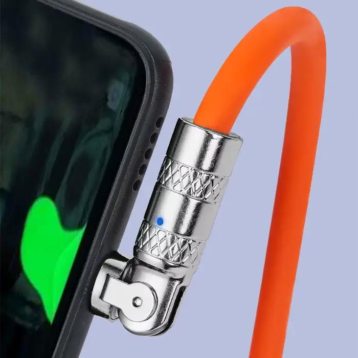 Câble de chargement USB rotatif