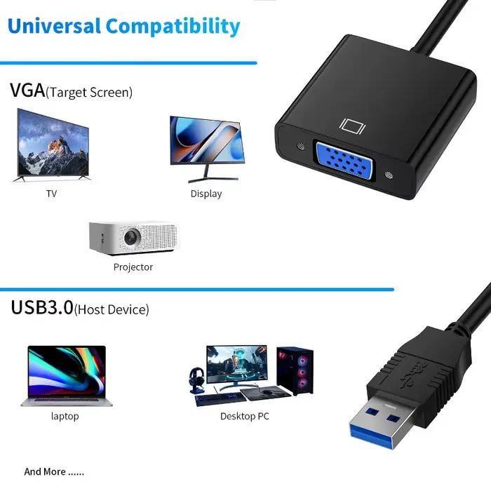 Adaptateur USB vers VGA