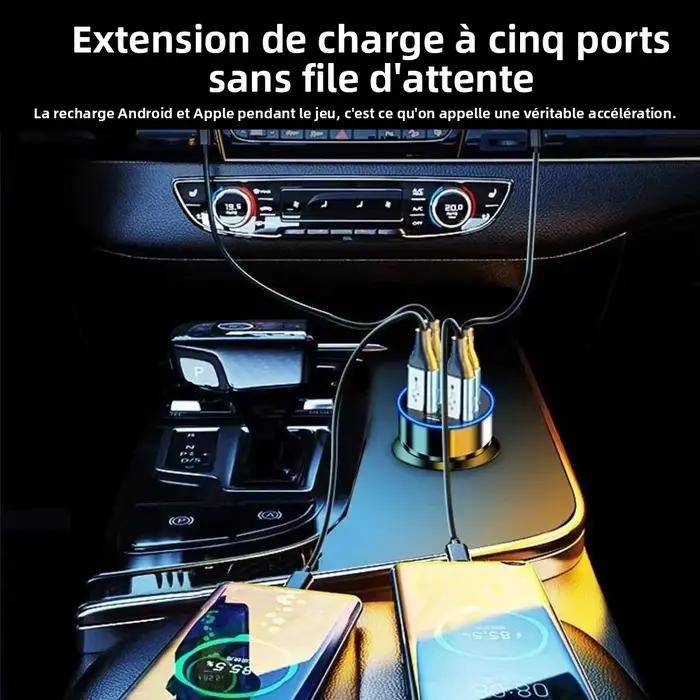 Chargeur de voiture à charge rapide