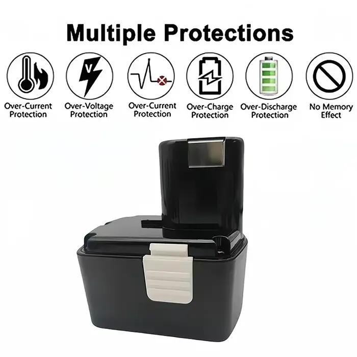 Batterie rechargeable d'origine pour Hitachi 14.4V EB1414S EB14B EB1412S