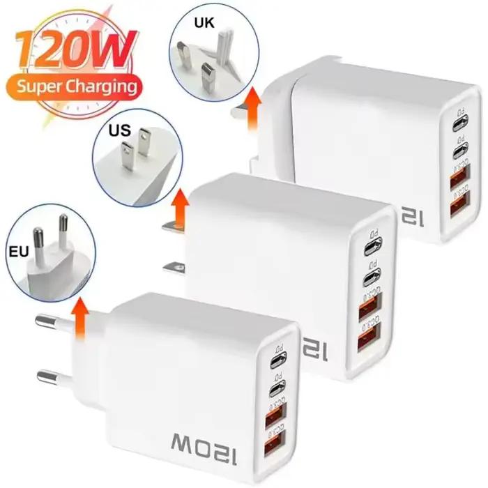 Chargeur USB Type C à charge rapide 120W