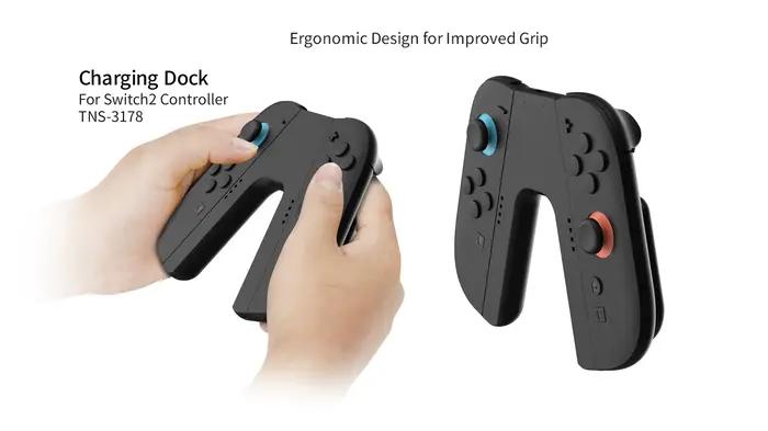Support de charge portable pour manettes Nintendo Switch 2