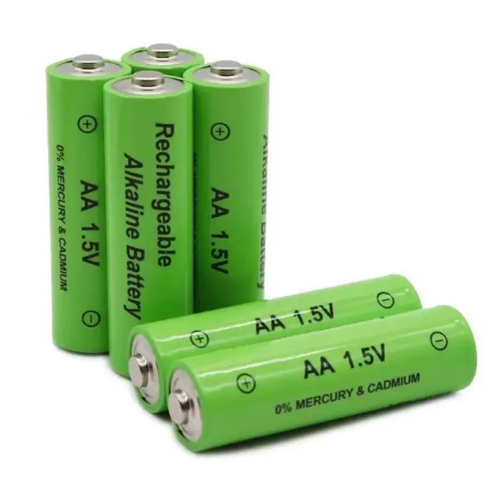 Piles alcalines AA rechargeables fiables
