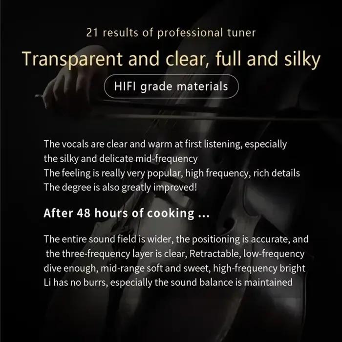 Câble d'Alimentation HIFI EU Schuko avec Directions Améliorées