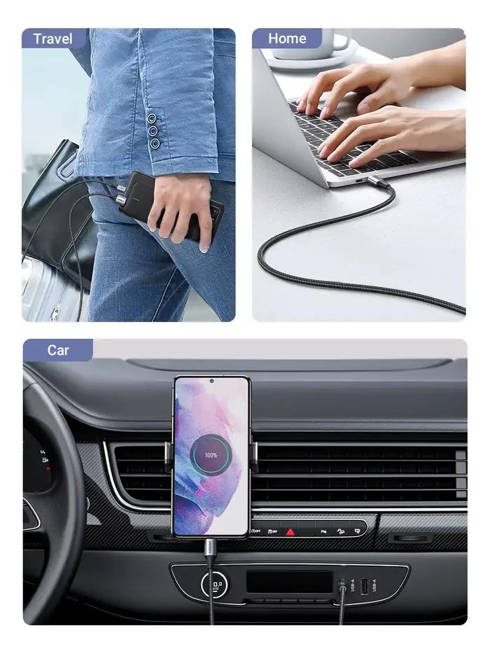 [Pack de 2] Câble USB Type C UGREEN 3A