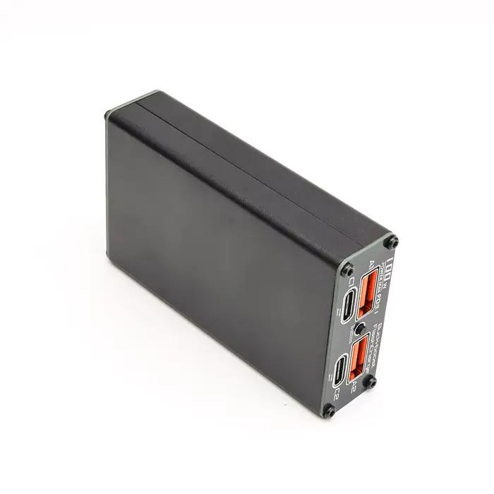 VOOC PD3.1 100W chargeur rapide bidirectionnel 2S 3S 4S 5S 6S BMS Li-ion LiFePO4 charge de batterie au lithium W affichage numérique LED