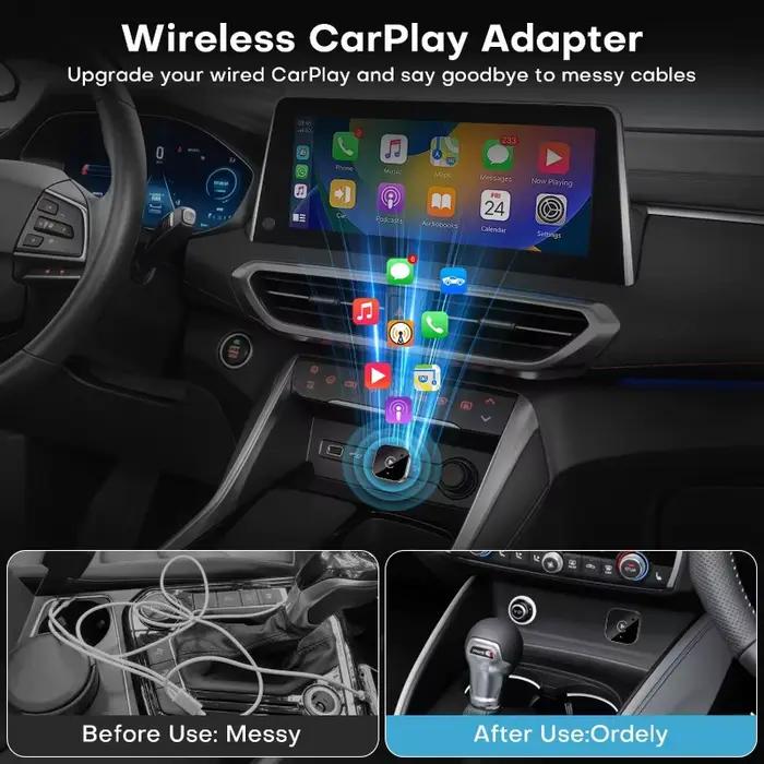 Adaptateur sans fil CarPlay Android Auto