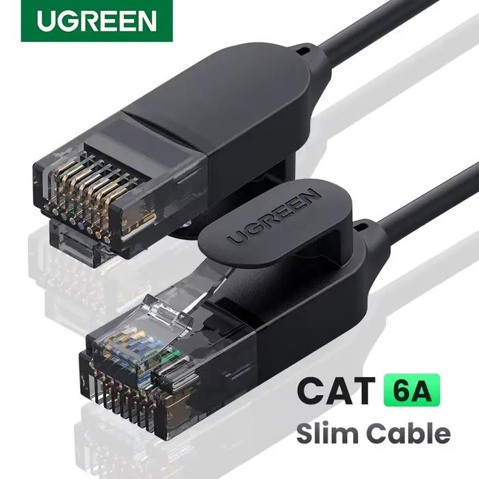 Câbles Ethernet Cat 6A 10 Gbps Performance réseau haute vitesse pour maison et bureau connexion stable pour streaming jeu et travail