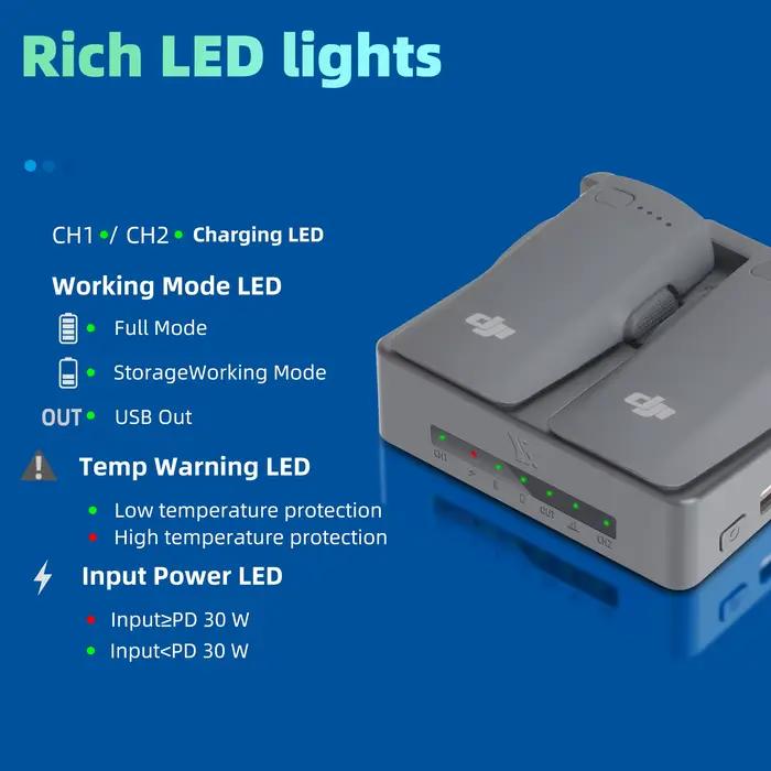 Chargeur de batterie pour DJI NEO 2