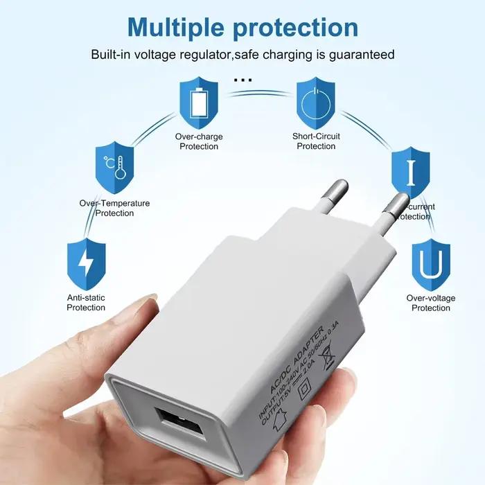 Chargeur mural USB universel 5V 1A