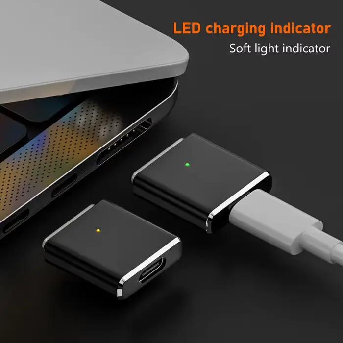 Adaptateur type-c vers magnétique Magsafe 3 pour MacBook Air Pro 100W