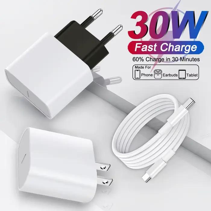 PD 30W D'origine Rapide Chargeur Pour Google Pixel 10 8 7 9 Pro XL 9A Charge