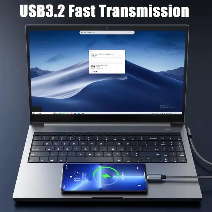 Câble PD100W USB-C vers