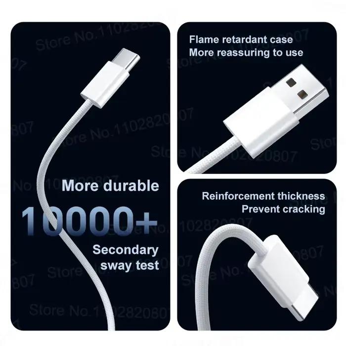 Câble USB 35W pour Apple iPhone 17 Air 16 15 Pro Max 15 Plus