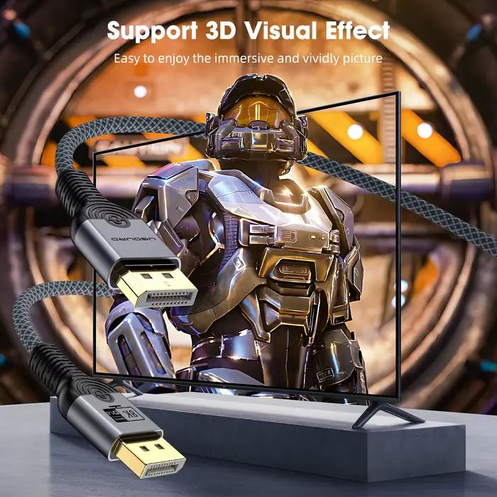 UGOURD DP1.4 câble 8K 60HZ DP 1.4 1.2