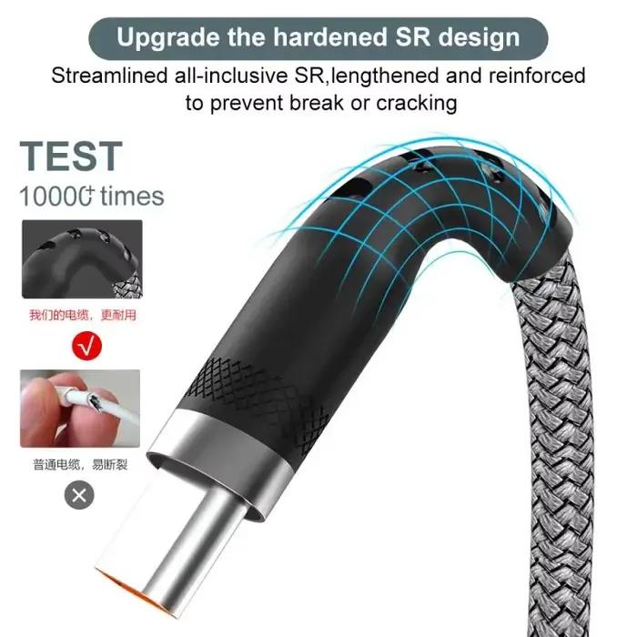 USB Type C 8 mètres câble d'extension de Charge Super rapide