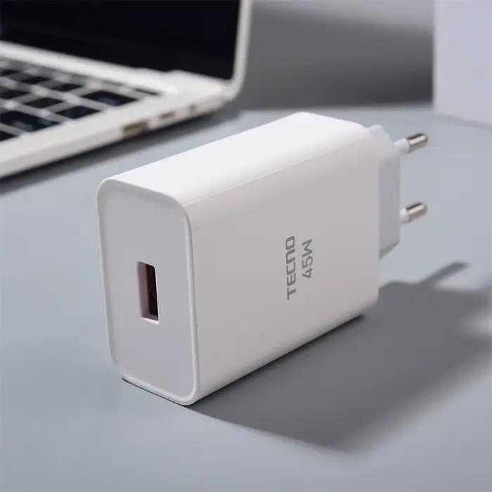 TECNO – chargeur 45W, adaptateur d'alimentation de charge Super rapide