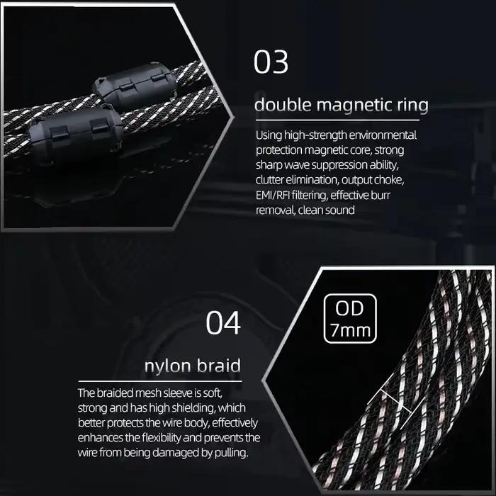 Câble Hifi XLR mâle à femelle