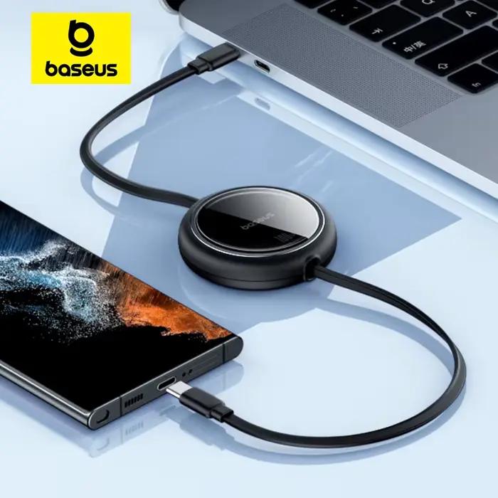Câble USB C rétractable Baseus 100W pour MacBook iPad