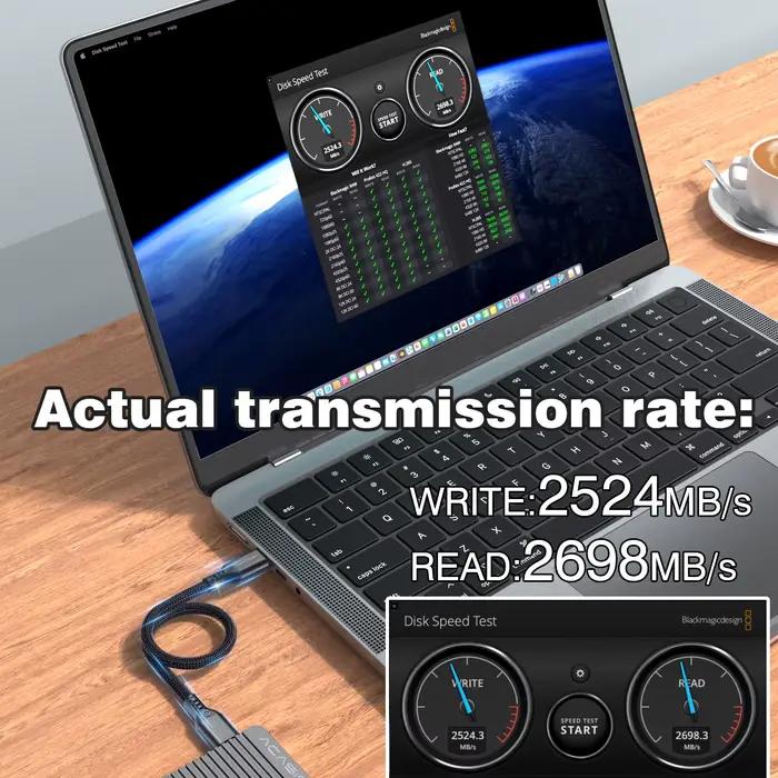 Câble Thunderbolt 4 USB4 40Gbps