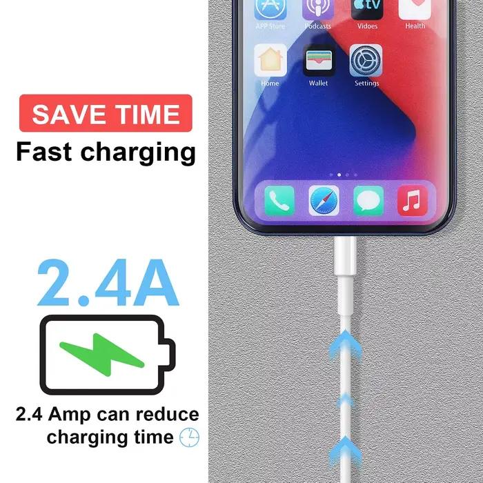 Câble de charge rapide USB vers éclairage