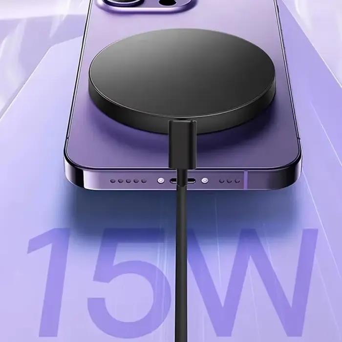 Chargeur sans fil magnétique pour iPhone 17 16 15 14 13 12 Pro Max et Airpods 4 Pro