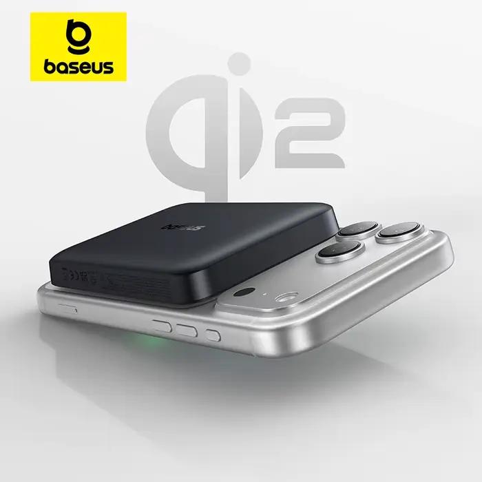 Baseus Qi2 batterie externe magnétique 10000 mah 15 W Charge sans fil 22.5 W