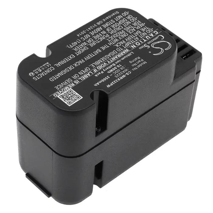 Batterie Li-ion pour Worx 28V 2500mAh Modèles compatibles : Landroid L1500
