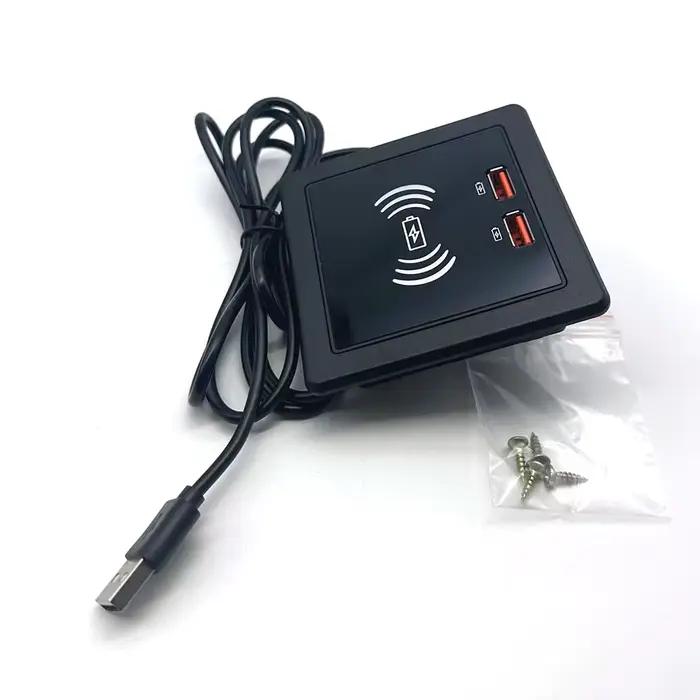 Dispositif de bureau intégré Chargeur sans fil rapide