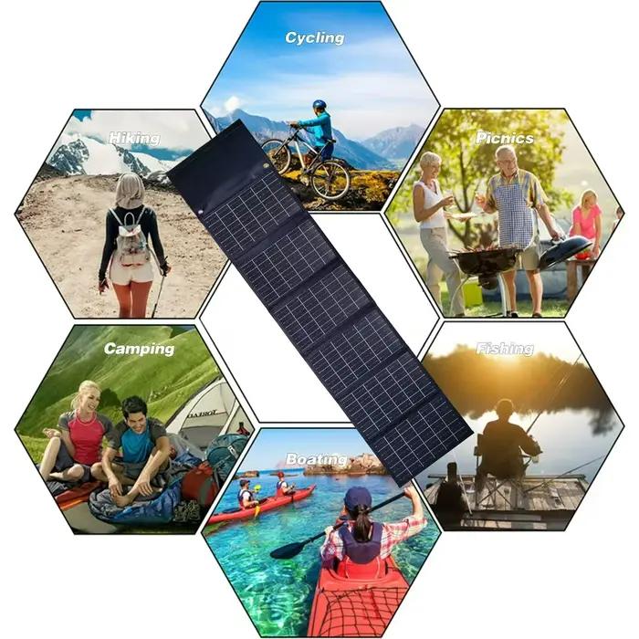 Chargeur solaire portable 50W 90W