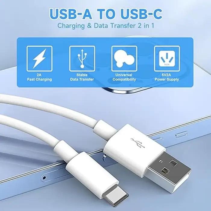 Câble de charge USB-A vers USB-C de 3 mètres