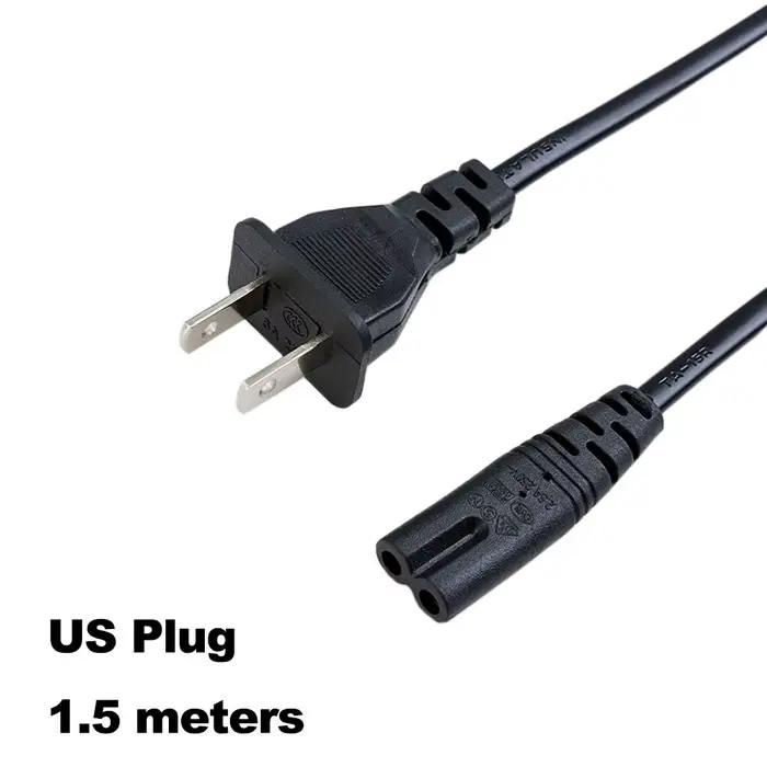 Câble d'Alimentation Électrique UE à 2 Broches