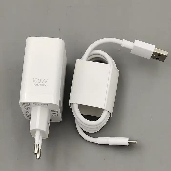 OPPO Original 100W chargeur rapide ue Supervooc Charge adaptateur secteur