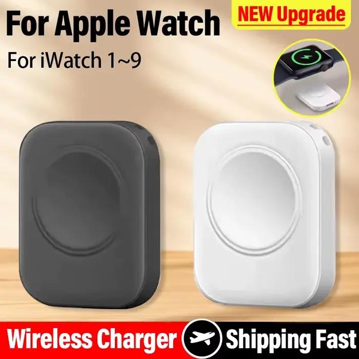 Chargeur magnétique rapide sans fil pour Apple Watch Ultra 3 2 1 Series 9 8 7 6 SE