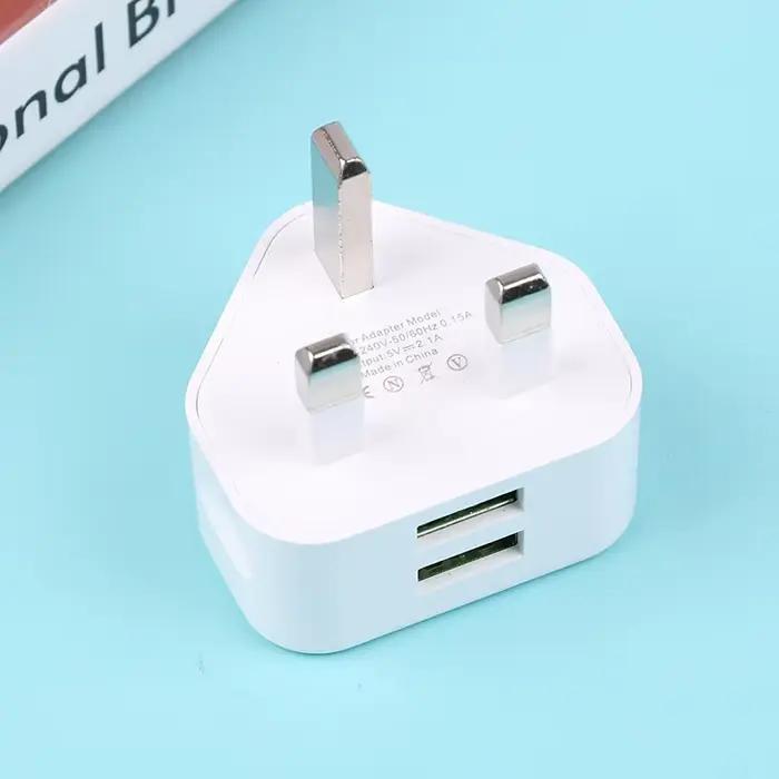 Adaptateur universel de chargeur mural à 3 broches