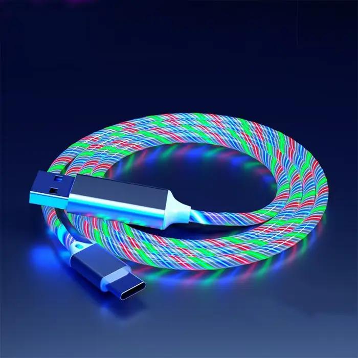 Câble USB LED lumineux de Type C