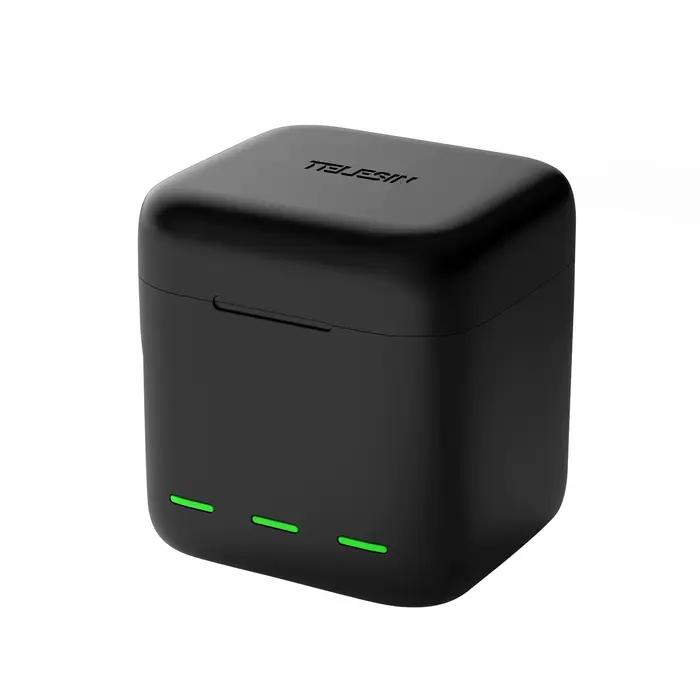 TELESIN chargeur de batterie Portable charge rapide