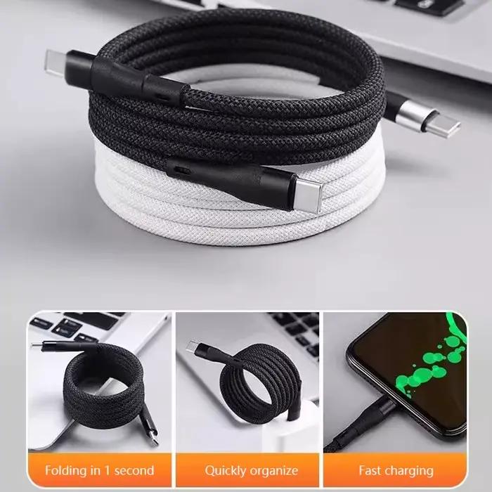 Câble de charge rapide magnétique USB-C vers