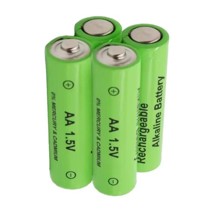 Piles alcalines AA rechargeables fiables