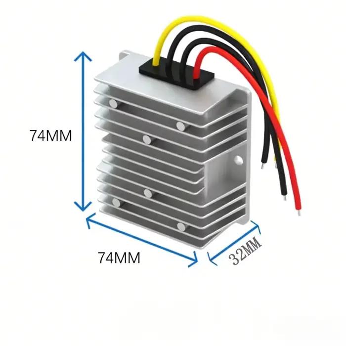 8-36V à 12.6V 13.8V 14.5V 16.8V 5A 8A 10A chargeurs boost buck DC chargeur double batterie système 1