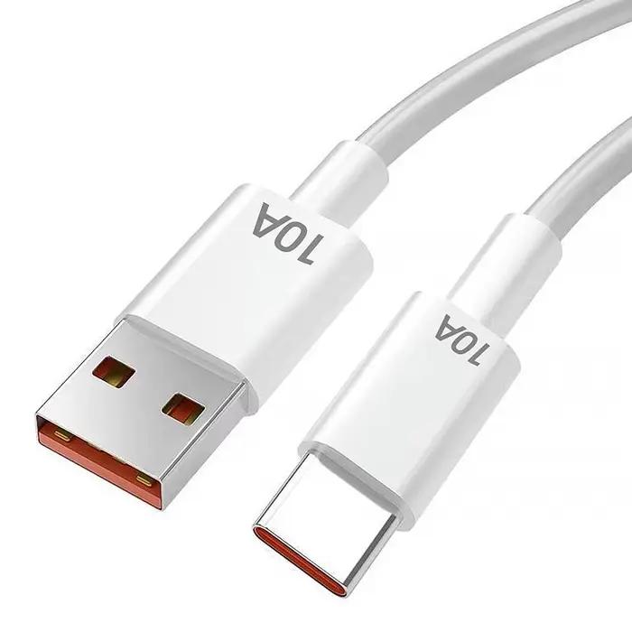 Câble USB A à C 10A, câble de données de Type C à C, cordon de chargement haute vitesse 0.25/1/1.5/2