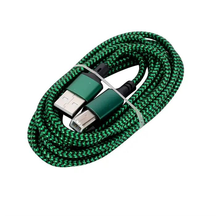 Câble d'imprimante USB 2.0 A à B, haute vitesse A à B mâle à mâle, pour ordinateur portable, télépho